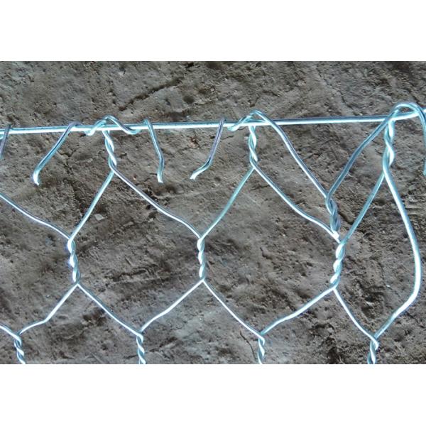 Quality Galvanized Metal Gabion Baskets / Zinc Coated Woven Mesh Gabions Nova-080 for sale