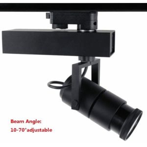 Buy cheap 30W cree COB track lamp 10 degree to 70 degree 4 wire adapter 2 wire 3 wire from wholesalers