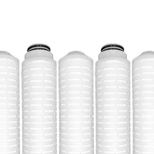 Filter Consumables 30 Inch Pleated Liquid Filter Cartridge with 70mm Outer