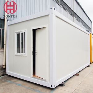 Buy cheap Zontop Modular 20 Ft Prefabricated Ready Made Container Office Living Flat Pack Container House from wholesalers