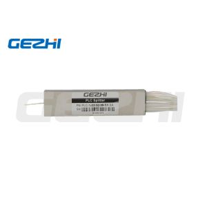 SC APC 1x32 Optical Splitter Steel Tube Type Fiber Optic Passive Components For