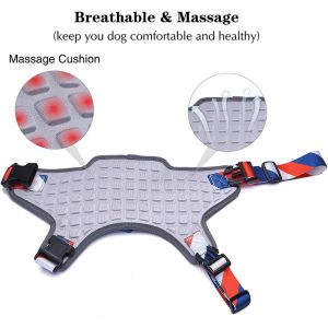 Padded L Mesh Nylon Reflective Pet Harness