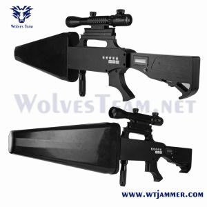 1200 Meters Handheld Type 4 Bands GPS WIFI2.4G WiFi5.8g Drone Signal Jammer