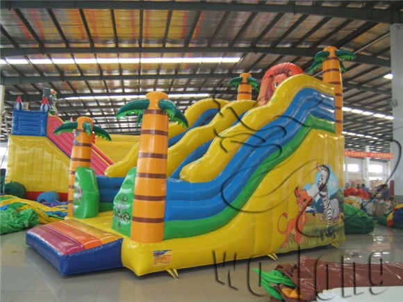 Buy cheap indoor inflatable slides for kids, inflatable bouncer slide combo from wholesalers