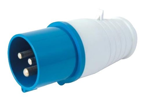 Quality IP44 Industrial Electrical Plugs 2P E 16A 32A Waterproof Electrical Plug for sale