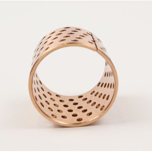 Buy cheap Metric Wrapped Bronze Sleeve Bushings With Grease Pockets, CuSn8, from wholesalers