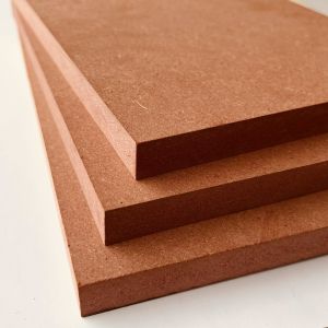 Buy cheap Nontoxic Durable MDF Veneer Panels , Moistureproof MDF Fiber Board from wholesalers