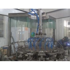 Buy cheap Beverage Hot Filling Machine 3 in 1 Monoblock Rotary Filling Machines from wholesalers