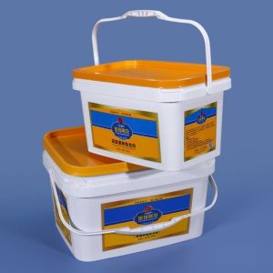 Buy cheap White / Yellow Square Plastic Grow Bucket For Mushroom Farming from wholesalers