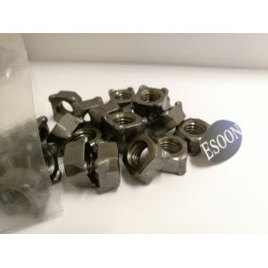 Buy cheap M5*0.8 Carbon Steel DIN 928 Square Weld Nut,Black surface,Grade 4.8 from wholesalers