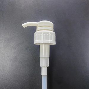 Buy cheap K206-11 Shiny White Screw Lotion Pump Discharge Rate 4ml/T Nonspill Spring Inside from wholesalers
