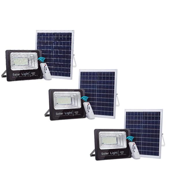 Super Bright IP 67 Waterproof Solar LED Flood Lights For Road 3.860 kg 50w 25w