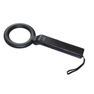 HandHeld Metal Detector MD Round Shaped FCC ROHS Certification
