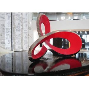 Buy cheap Custom Large Modern Public Art Stainless Steel Sculpture Commercial from wholesalers
