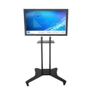 Tempered Glass Screen LCD Digital Signage Display Multimedia Interactive
