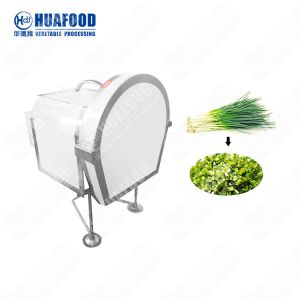 Electric Green Leek Cutting Machine / Parsley Celery Spinach Fennel Lettuce