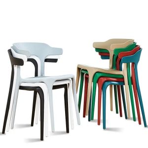 Buy cheap Adjustable Stackable PP Plastic Dining Chairs OEM from wholesalers