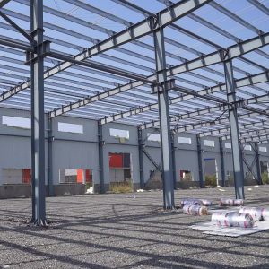 Buy cheap Modern Aesthetics Steel Structure Warehouse With Sandwich Panel Roofing from wholesalers