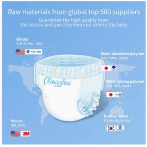 Buy cheap Custom Natural Disposable Baby Pants Diaper Without Chlorine from wholesalers