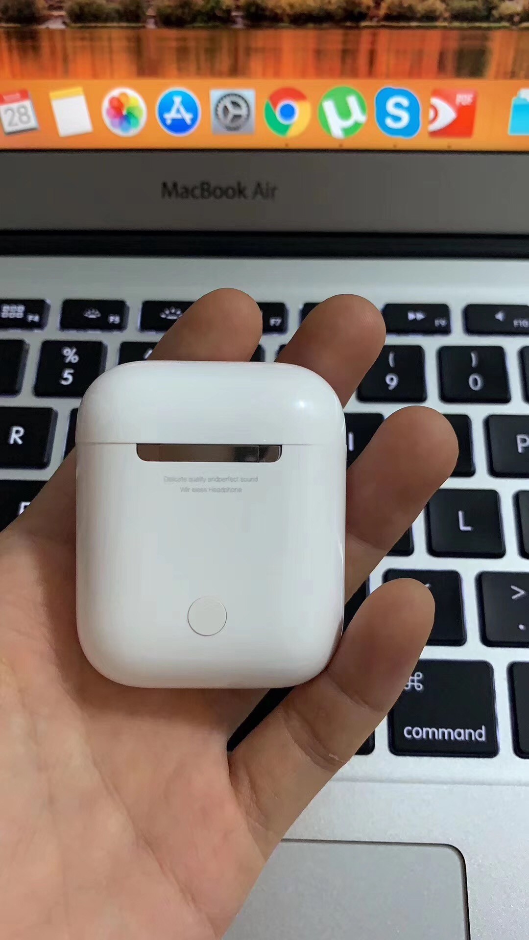 Buy cheap wireless Airpods for iPhone, iPad and iPod touch models with iOS 10, bluetooth airpods for Iphone, Ipad and Ipod from wholesalers