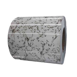 Buy cheap 3003 H24 H26 Aluminium Marbling Coil 1.0×1200 PVDF Colorful ALUMINUM Wall Cladding Customized Pattern 50 Years Warrant from wholesalers