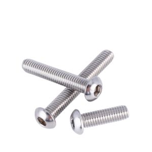 Buy cheap Stainless Steel 304 M3 M4 M5 M6 M8 Hex Socket Driver Truss Head Big Button Head Machine Screw from wholesalers