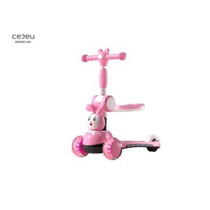 Buy cheap 3 Wheel Kids Scooter With Adjustable Height White Blue from wholesalers