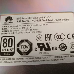 600W HUAWEI PAC600S12-CB Switching Power Supply AC Power Module