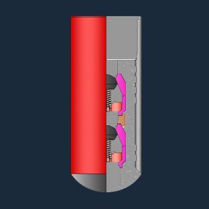 Buy cheap Api 5" double valves oil & gas well cement float shoe & float collar with N80-1 BTC from wholesalers