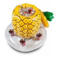 Buy cheap Phthalate Free Pool Inflatable Pineapple Cooler , Holds 5 Drinks product