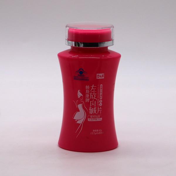 Design PET Collect Waist Bottle for Dietary Nutrition Supplement Capsule Pill Tablet