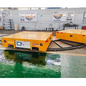 Automatic Heavy Load Remote Control 3 Tons Material Rail Transfer Cart