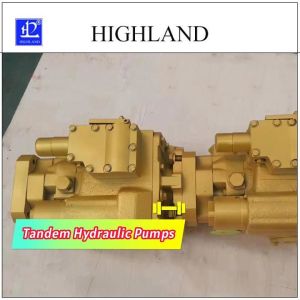 Buy cheap Wide Range Tandem Hydraulic Pumps With Multiple Control Modes from wholesalers