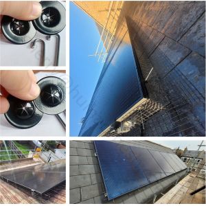 Buy cheap Pigeon Proofing Solar Arrays Black Paint Aluminium Speed Clips from wholesalers