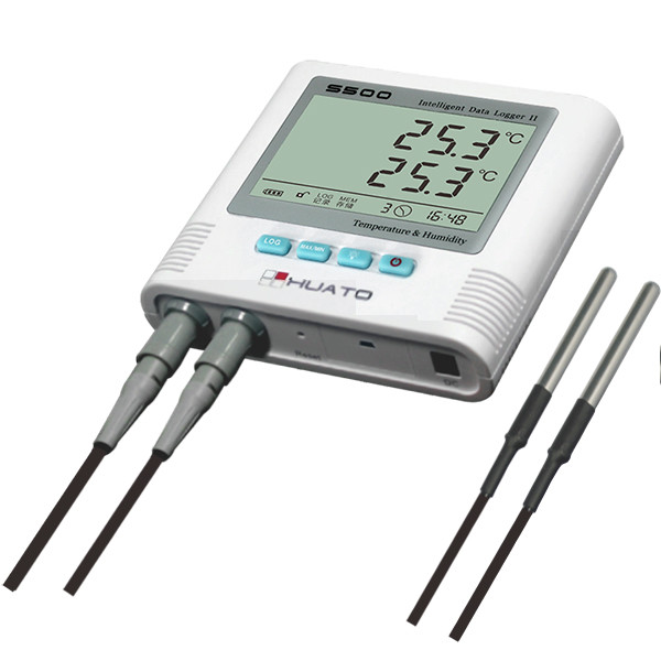 Buy cheap Dual Temperature Humidity Data Logger With Alarm Function High Accuracy from wholesalers