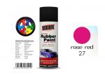 Buy cheap Car Wheel Removable Rubber Spray Paint With Head Light Rose Red Color from wholesalers