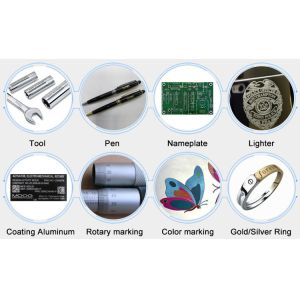 Buy cheap Portable Desktop Fiber Fiber Laser Engraving Machine For Mobile Communications from wholesalers