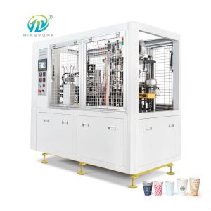 Buy cheap Ultrasonic 250ml Paper Cup Making Machine With Intelligent PCL Control from wholesalers