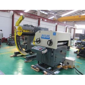 Buy cheap Pneumatic Punching Decoiling And Straightening Machine With Power Press Machines from wholesalers
