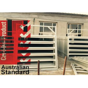 Buy cheap 30X60mm Oval Pipe Cattle Livestock Yard Panel from wholesalers