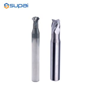 Buy cheap Tungsten Carbide Back Chamfer End Mill 4 Flute Coated 60 Degree from wholesalers