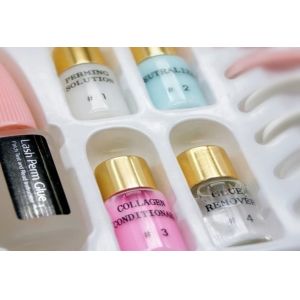 Herbal Eyelash Lift Kit WIth Silicone Pad And Four Perm Lotions Custom Logo