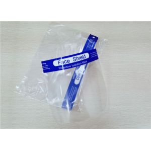 Buy cheap PET Material Protective Face Shield Skin Friendly With High Transparency product
