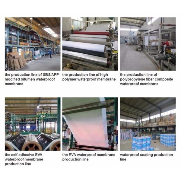 Industrial Polymer Waterproof Membrane Compound Roof Waterproof Membrane For Pipes