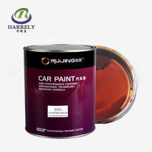 Buy cheap Glossy Car Repair Paint 1K Transparent Iron Red Color Coating 0.5L 1L 2L 4L from wholesalers