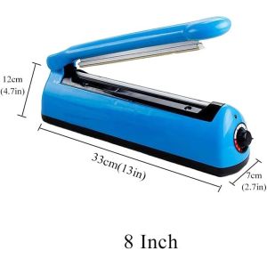 Buy cheap Impulse Bag Sealer,Impulse Heat Sealer,Manual Poly Bag Heat Sealer Heat Seal Closer With 1 Replacement Kit from wholesalers