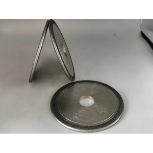 Customized 1F1 Electroplated CBN Grinding Wheels Diameter 105 B80/100