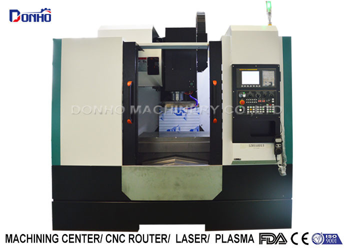 Heat Exchanger CNC Vertical Machining Center For Mechanical Processing