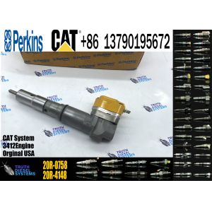 Buy cheap Quality goods common rail diesel fuel injector 174-7526 20R-0758 for caterpillar 3412E from wholesalers