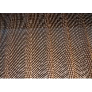 Buy cheap Flexible Aluminium Woven Wire Mesh Screen Spiral Patterns For Interior Partitions from wholesalers